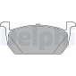 LP3287 DELPHI Комплект тормозных колодок,