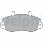 LP1406 DELPHI Комплект тормозных колодок