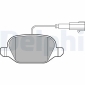 LP2302 DELPHI Комплект тормозных колодок