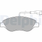 LP2299 DELPHI Комплект тормозных колодок