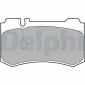 LP1842 DELPHI Комплект тормозных колодок