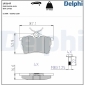 LP2147 Delphi Колодки зад.CITROEN/PEUGEOT