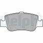 LP2103 Delphi Колодки тормозные дисковые