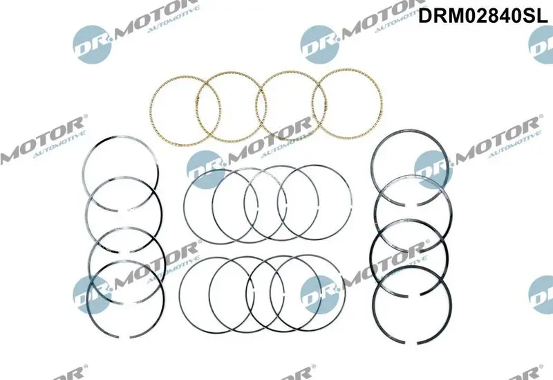 Dr.Motor DRM02840SL Комплект поршневых колец