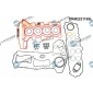DRM222119SL Dr.Motor Комплект прокладок, двигатель