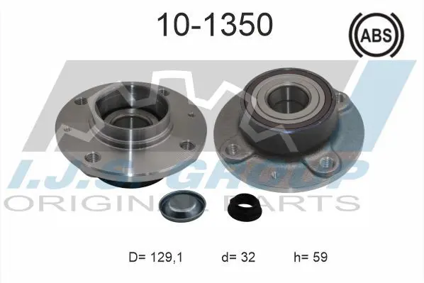 10-1350 Подшипник ступицы, комплект