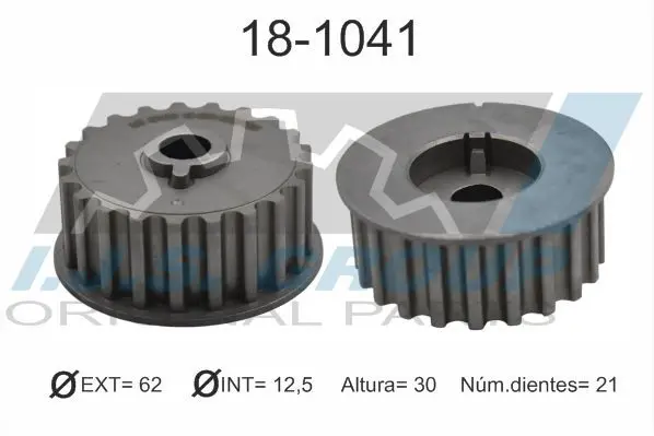 18-1041 Шестерня, коленчатый вал