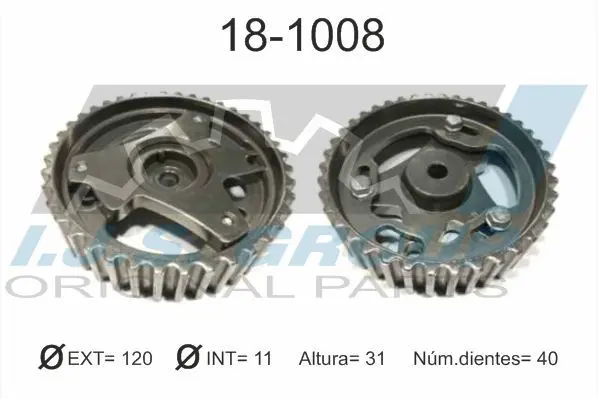 18-1008 Шестерня (шкив) распредвала