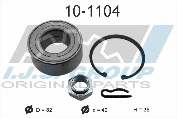 10-1104 Подшипник ступицы, комплект