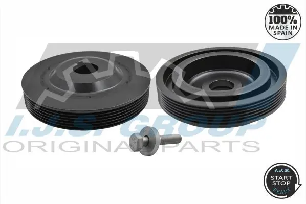 17-1104SET Belt Pulley Set, crankshaft