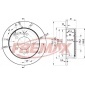 BD2905 ДИСК ТОРМОЗНОЙ HYUNDAI KIA
