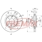 BD4750 ДИСК ТОРМОЗНОЙ PEUGEOT CITRON 