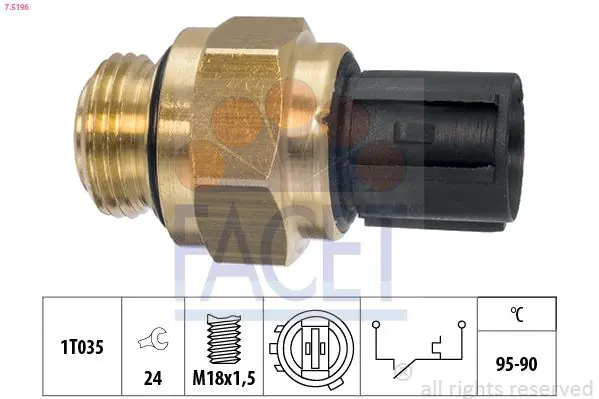 FACET 75196 Датчик температуры