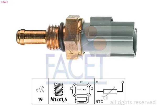 FACET 73234 Датчик температуры L35G