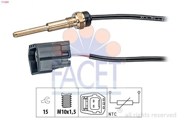 FACET 73289 Датчик температуры