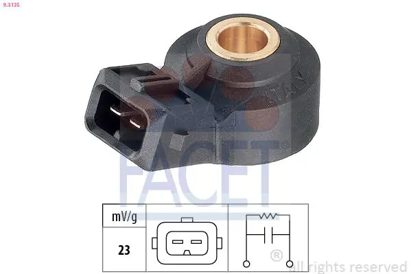 FACET 93135 Датчик детонации MB: C-CLASS