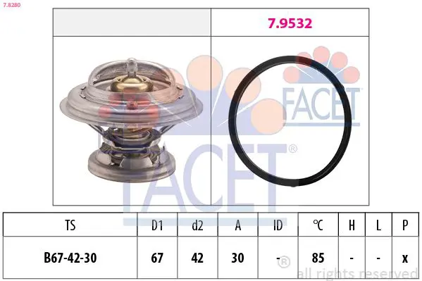 Facet 78280 Термостат