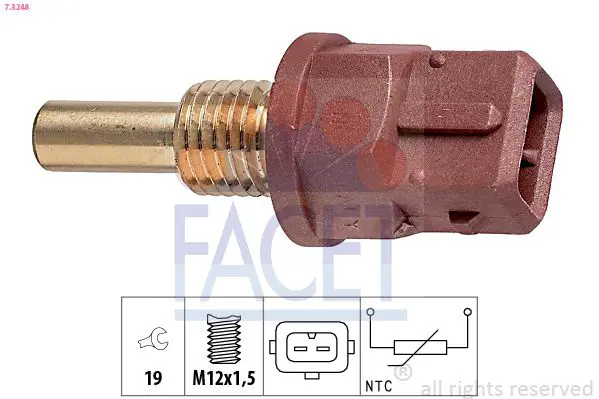 FACET 73248 Датчик температуры антифриза