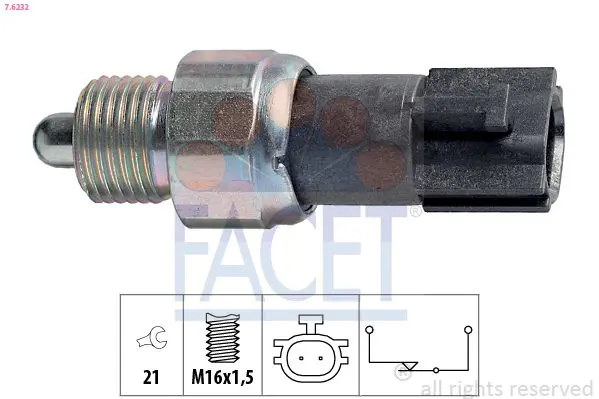 FACET 76232 Датчик заднего хода MAZDA 6