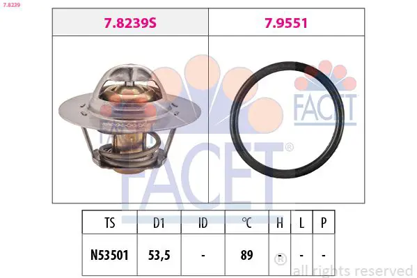 FACET 78239 Термостат