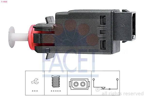 Facet 71058 Выключатель фонаря сигнала