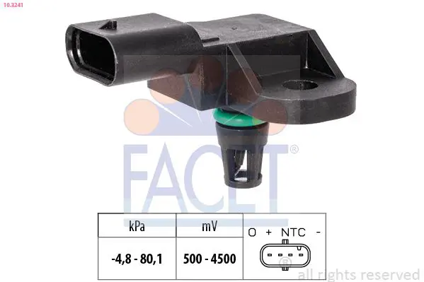 FACET 103241 Датчик давления воздуха,