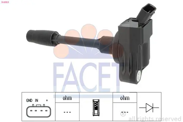  FACET Катушка зажигания