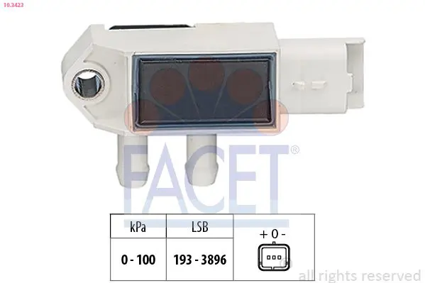 10.3423 Air Pressure Sensor, altitude