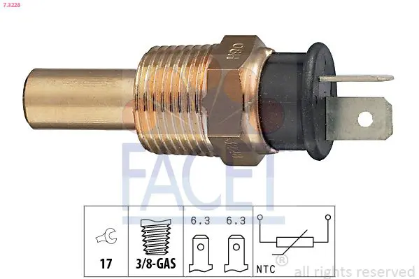 FACET 73228 Датчик температуры