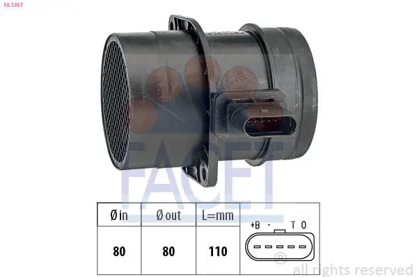 Facet 101357 Датчик давления