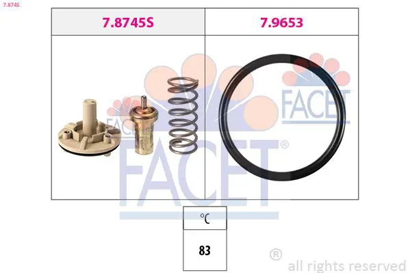 FACET 78745 Термостат