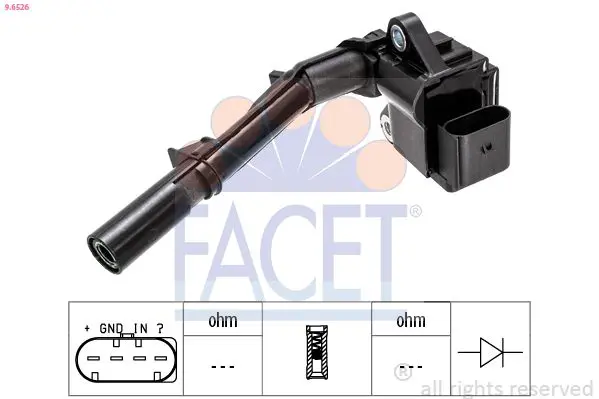 FACET 96526 Катушка зажигания