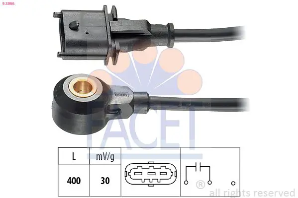 9.3066 Датчик детонации OPEL: ASTRA G