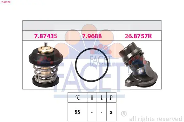 Facet 78757K Термостат