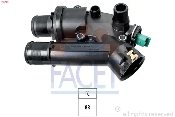 7.8747 Термостат Citroen C5/6/8/Ford