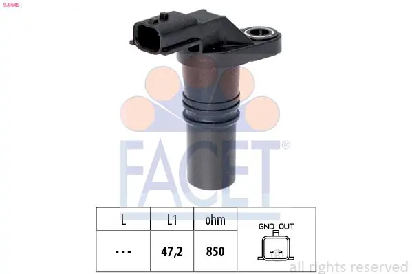 Facet 90645 Датчик положения вала