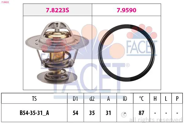 FACET 78432 Термостат