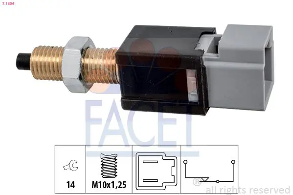 FACET 71304 Выключатель фонаря сигнала