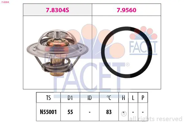 FACET 78304 Термостат