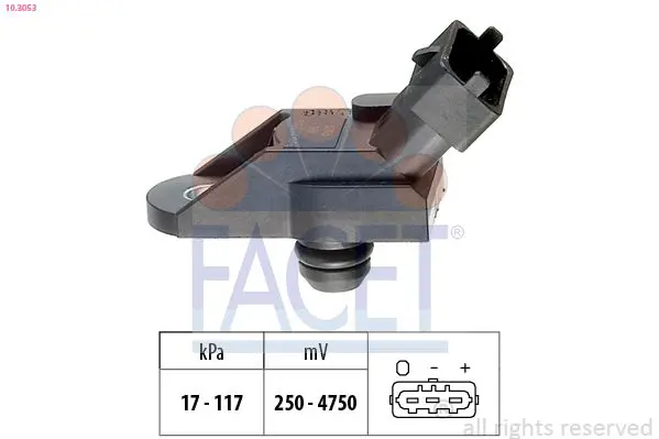 FACET 103053 ДАТЧИК ДАВЛЕНИЯ ВОЗДУХА