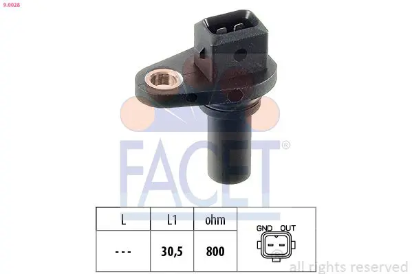 FACET 90028 Датчик положения вала