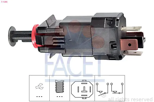 FACET 71205 Датчик стоп сигнала