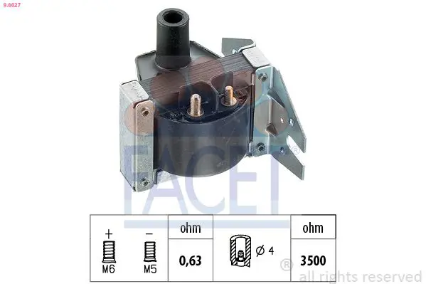 96027 Катушка зажигания
