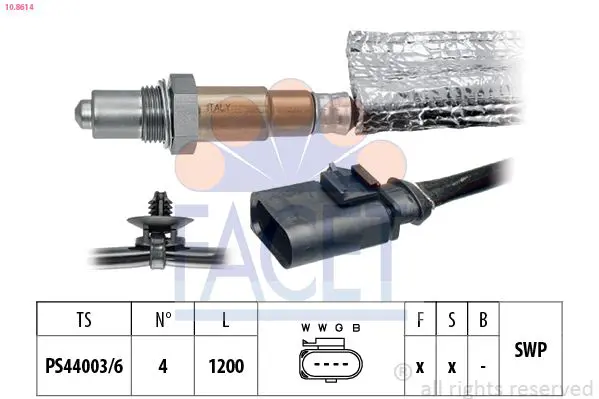 10.8614 Oxygen Sensor
