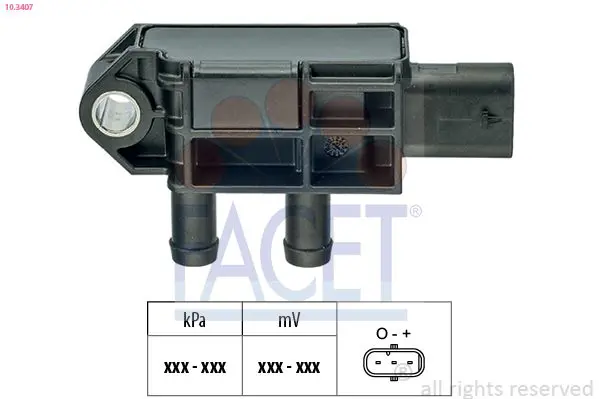 10.3407 FACET Air Pressure Sensor, altitude