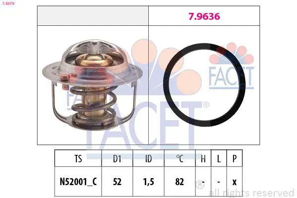 Facet 78679 Термостат