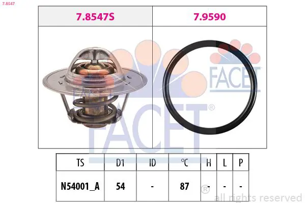 FACET 78547 Термостат