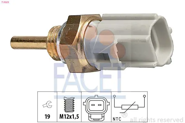 FACET 73323 Датчик температуры охлаждающей