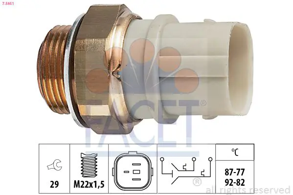 FACET 75651 Датчик температуры