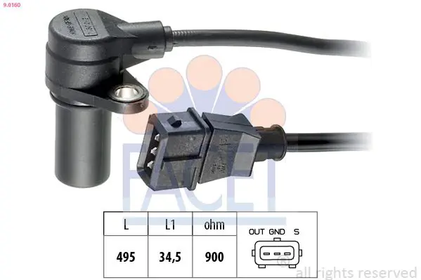 FACET 90160 Датчик положения вала